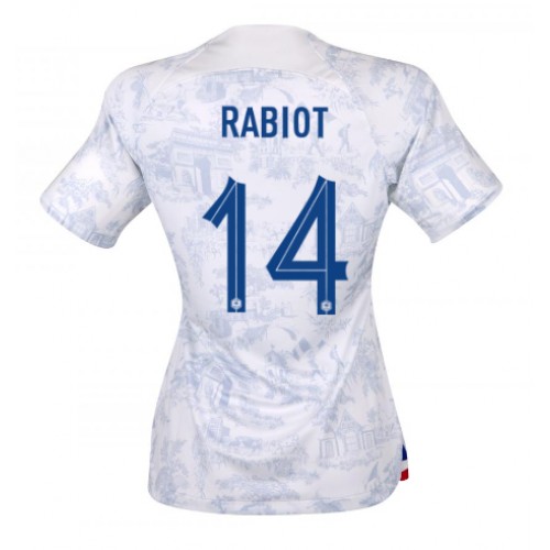 Frankrike Adrien Rabiot #14 Bortedrakt Kvinner VM 2022 Kortermet Frankrike Adrien Rabiot #14 Bortedrakt Kvinner VM 2022 Kortermet